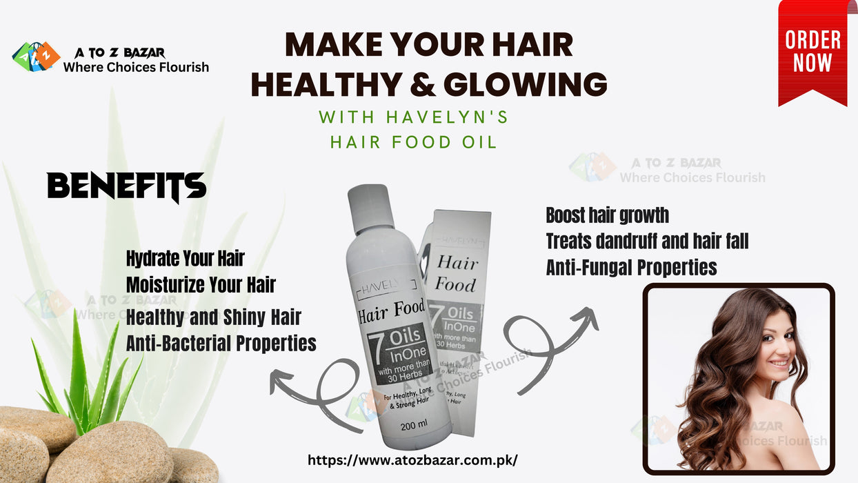 Havelyn's Hair Food Oil 😲50% Off Just in 1122/-🔥Free Delivery🚚 Limited Stock 🔥