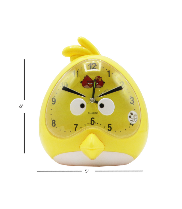 table clock alarm angry bird 6"x5" china d8823